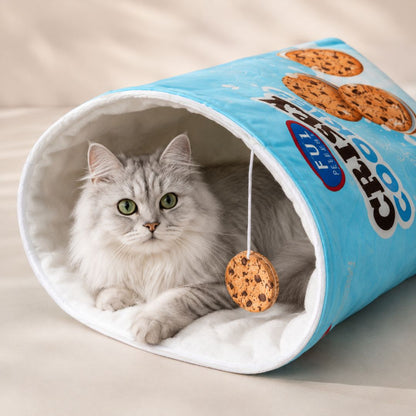 Crinkle Cat Bed
